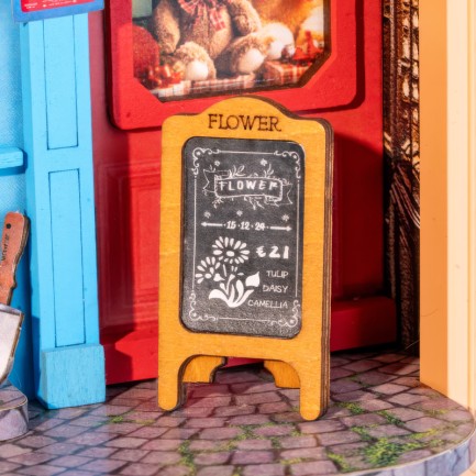 Rolife DP003 Daily Fresh Flower 3D Wooden Puzzle - Thumbnail