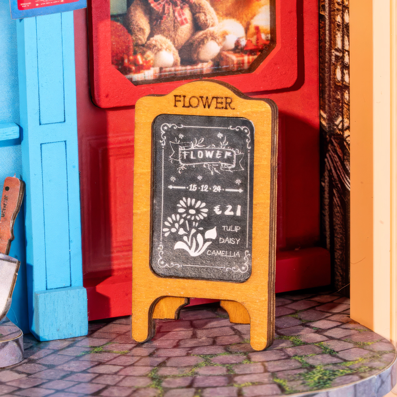 Rolife DP003 Daily Fresh Flower 3D Wooden Puzzle