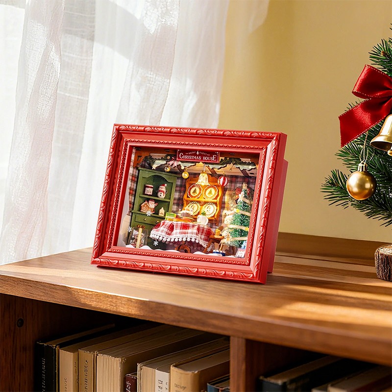 Rolife DP005 Christmas Eve Party 3D Wooden Puzzle