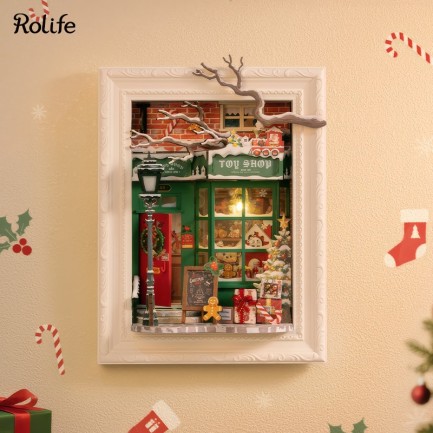 Rolife - Rolife DP006 Santa's Toy Shop 3D Wooden Puzzle