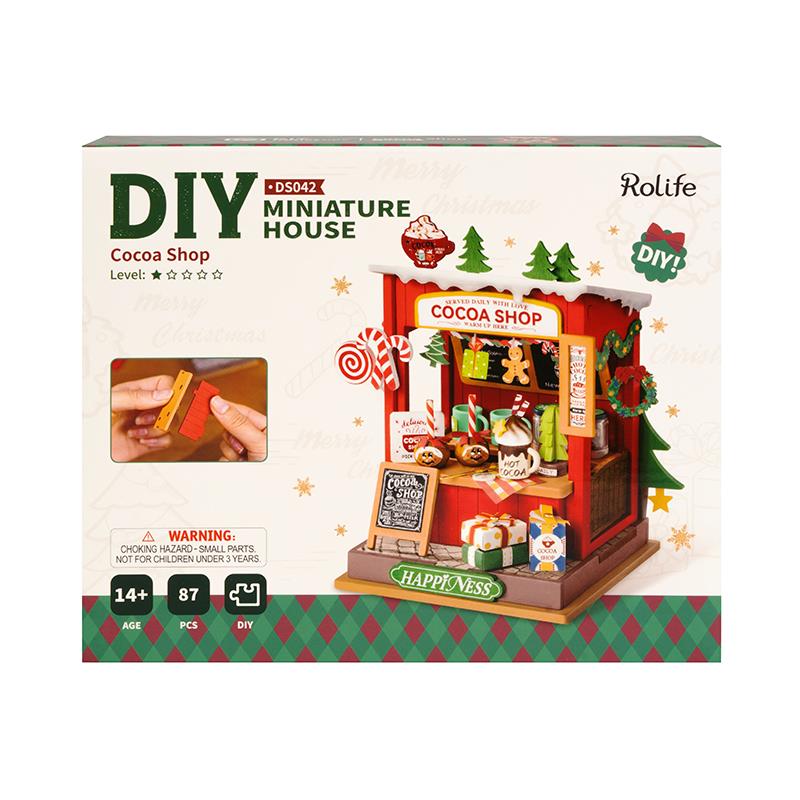 Rolife DS042 Cocoa Shop DIY Miniature House