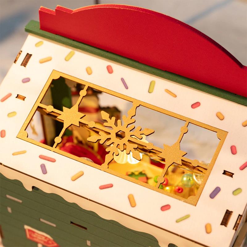 Rolife DS043 Christmas Candy Stand DIY Miniature House