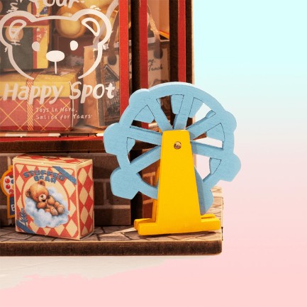 Rolife DS044 Whimsy Toy Shop 3D Wooden Puzzle - Thumbnail