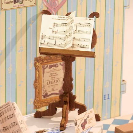 Rolife DS047 Melody Instrument Shop 3D Wooden Puzzle - Thumbnail