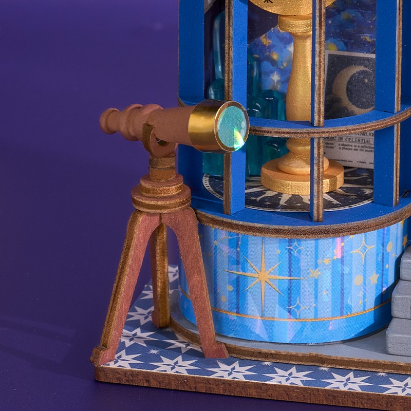 Rolife DS048 Magic Astronomy Shop 3D Wooden Puzzle