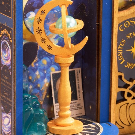 Rolife DS048 Magic Astronomy Shop 3D Wooden Puzzle - Thumbnail