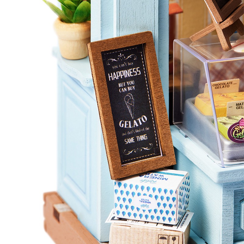 Rolife DS052 Gelato Stall 3D Wooden Puzzle