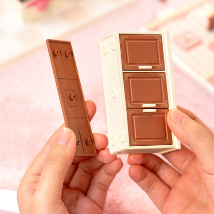 Rolife DW019B Lezzetli Pasta Dükkanı (Tasty Cake Shop) DIY Minyatür Maket Model Seti Mini Dollhouse 3D Model Kit Detaylı Dekoratif Hobi Seti 3D Puzzle Tiny House - Thumbnail
