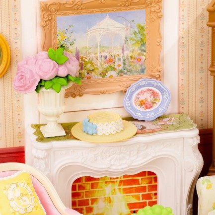 Rolife DW023 Çay Saati (Holiday Tea Time) DIY Minyatür Maket Model Seti Mini Dollhouse 3D Model Kit Detaylı Dekoratif Hobi Seti 3D Puzzle Tiny House - Thumbnail