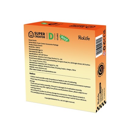 Rolife DWP10 Roof D 3D Wooden Puzzle - Thumbnail