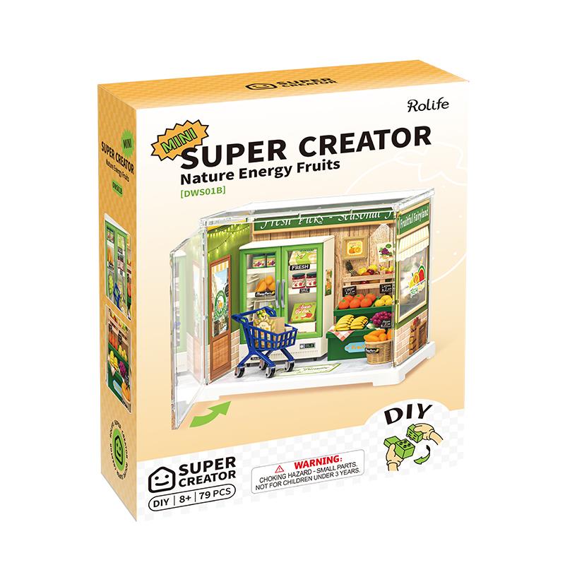 Rolife DWS01B Nature Energy Fruits DIY Miniature House