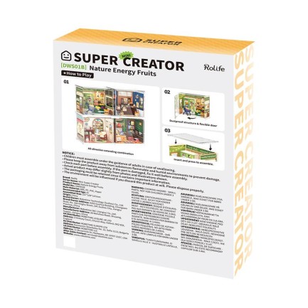 Rolife DWS01B Nature Energy Fruits DIY Miniature House - Thumbnail
