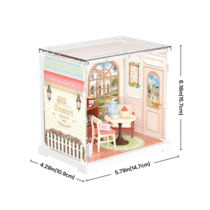 Rolife DWS02B Honey Tea Lounge DIY Miniature House - Thumbnail