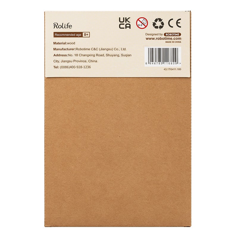 Rolife TG411 Çello Müzik Aleti (Cello) DIY Minyatür Maket Model Seti Ahşap 3D Wooden Puzzle 3D Model Kit Detaylı Dekoratif Hobi Seti Ahşap Maket