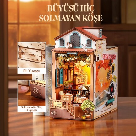 Rolife TGB18 Sunset Isle 3D Wooden Puzzle - Thumbnail