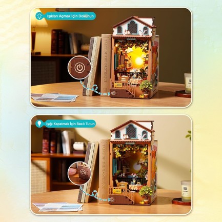 Rolife TGB18 Sunset Isle 3D Wooden Puzzle - Thumbnail