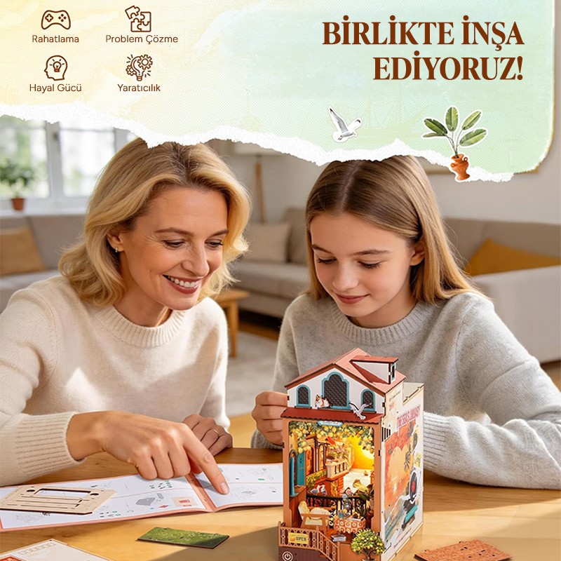 Rolife TGB18 Sunset Isle 3D Wooden Puzzle