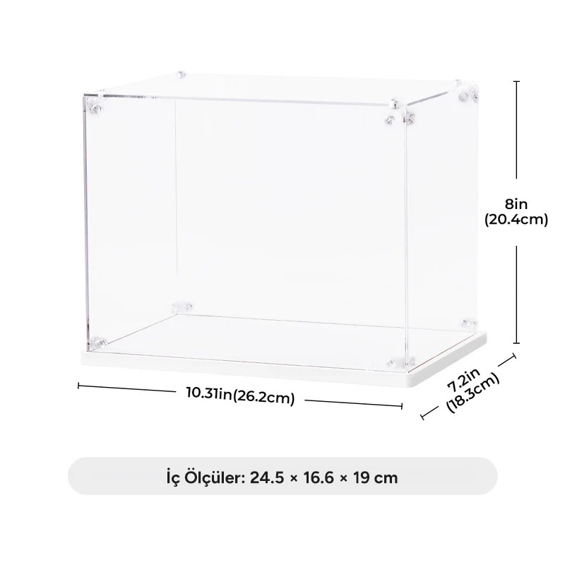 Rolife TGF01 Dust Cover for TGS02 / TGM02 3D Wooden Puzzle