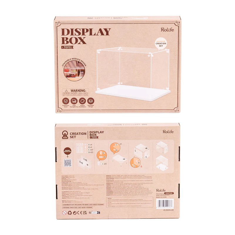 Rolife TGF01 Dust Cover for TGS02 / TGM02 3D Wooden Puzzle