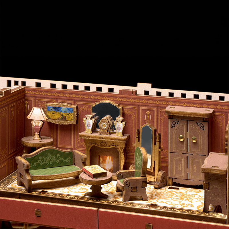 Rolife TGL02 Gemi (1912 Eternal Atlantic Voyager)DIY Minyatür Maket ModelSeti Ahşap 3D Wooden Puzzle 3D Model Kit Detaylı Dekoratif Hobi Seti Ahşap Maket