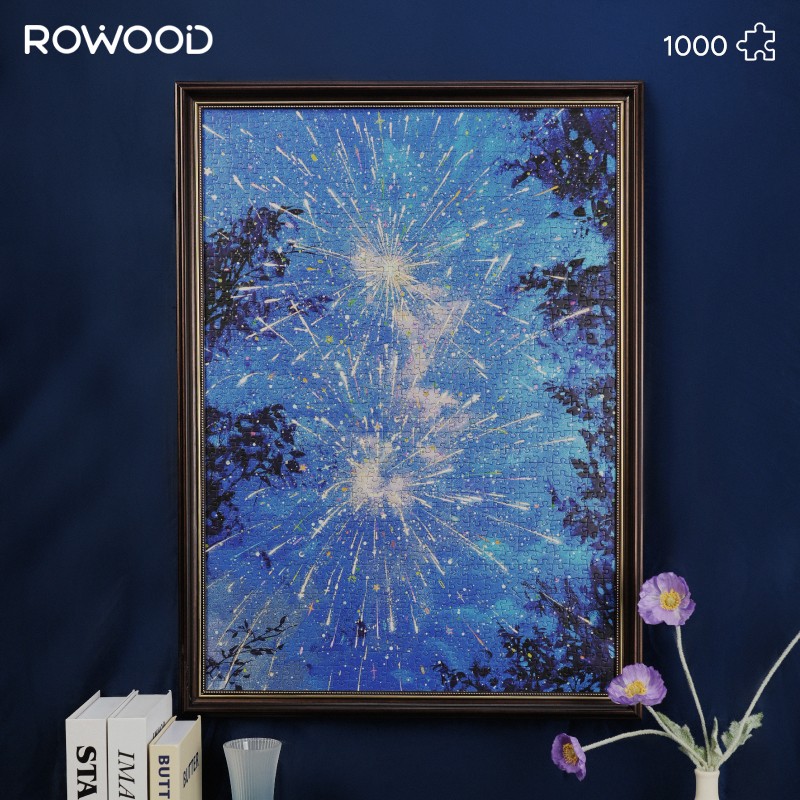 Rowood PT013 Sparkling Summer Night 3D Wooden Puzzle