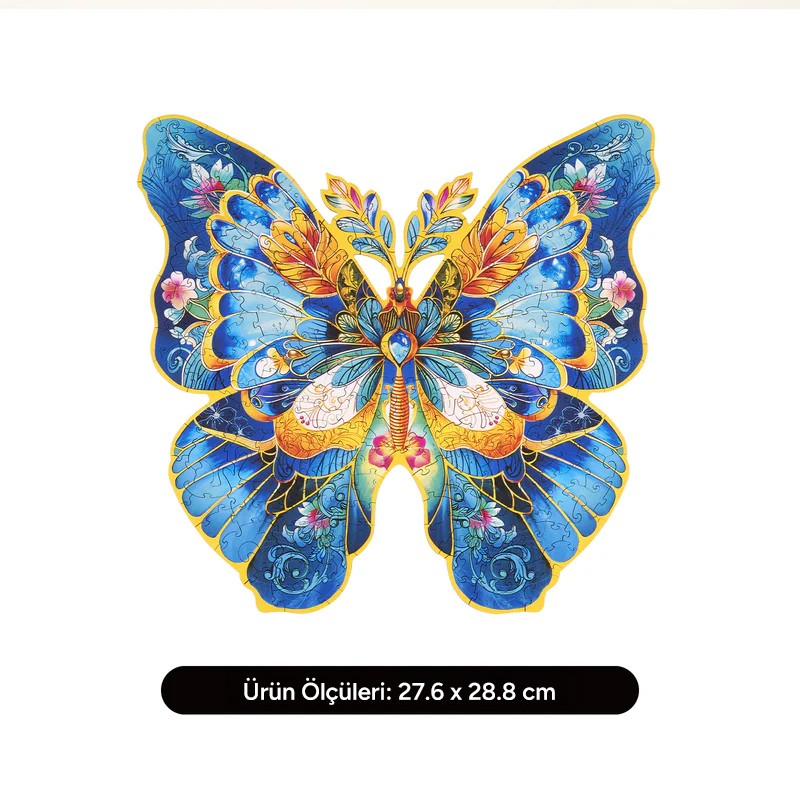 Rowood TA003 Morpho Helena 3D Wooden Puzzle