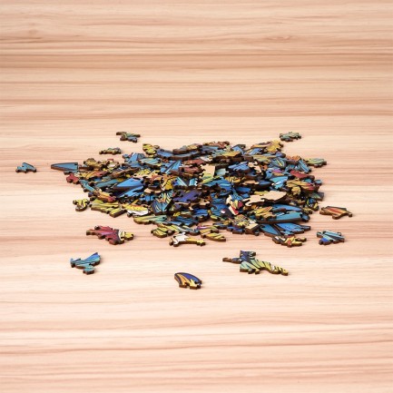 Rowood TA004 Owl 3D Wooden Puzzle - Thumbnail