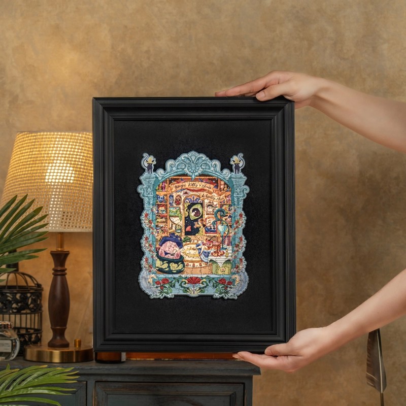 Rowood TA009 Magic Kitty's Home 3D Wooden Puzzle