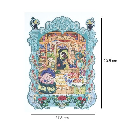 Rowood TA009 Magic Kitty's Home 3D Wooden Puzzle - Thumbnail