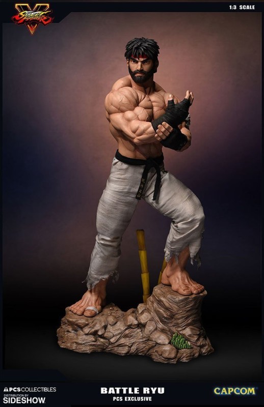 Ryu Battle Version Statue