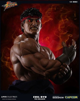 Sideshow Collectibles - Ryu Evil Ryu 1:3 Scale Statue Pop Culture Shock