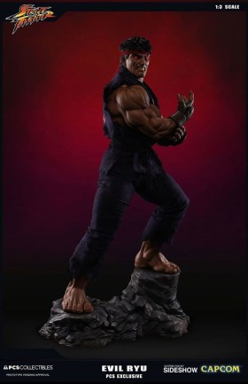 Ryu Evil Ryu 1:3 Scale Statue Pop Culture Shock - Thumbnail