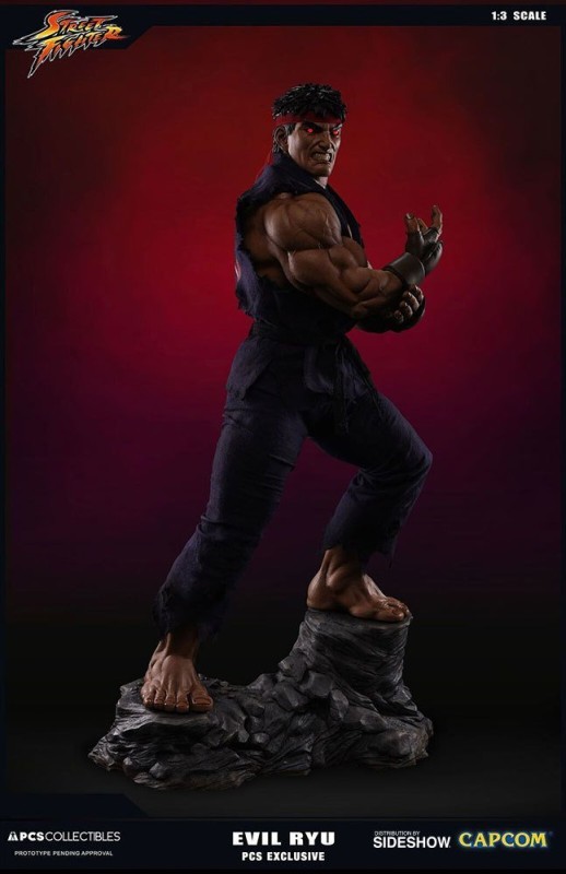 Ryu Evil Ryu 1:3 Scale Statue Pop Culture Shock