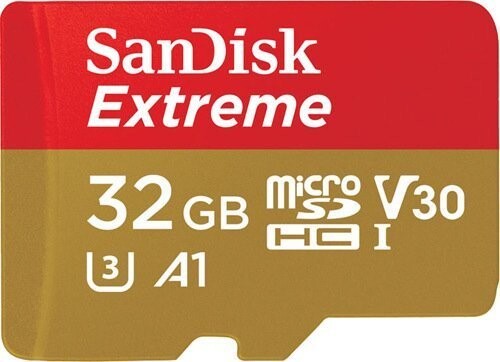 SanDisk Extreme 32 GB 4K 100MB/S SQXBG