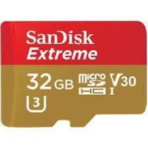 Sandisk Extreme 32 GB 600x Class 10 U3