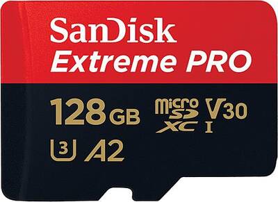 Sandisk Extreme PRO 128GB MicroSDXC UH