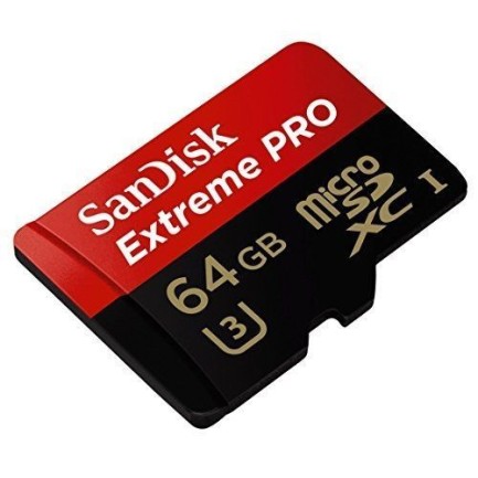 SANDISK - Sandisk Extreme Pro MicroSD 64GB Drone & Aksiyon Kameralar İçin Özel Hafıza Kartı
