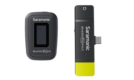 SARAMONIC - Saramonic Blink500 PRO B5 Kablosuz Yaka Mikrofonu (TX+RXUC) (Android)
