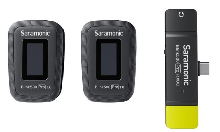 SARAMONIC - Saramonic Blink 500 Pro B6 Kablosuz Yaka Mikrofonu 2 Kişilik (TX+TX+RXUC)