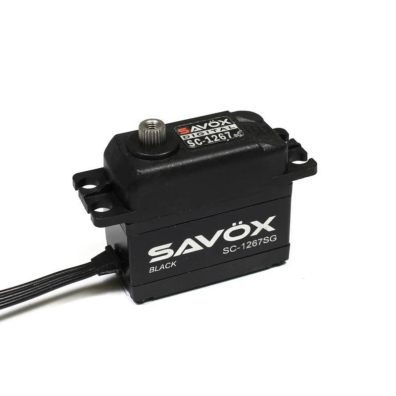 Savox SC-1267SG-BE Black Edition Digital Servo with Soft Start Coreless Motor High Voltage Çelik Dişli