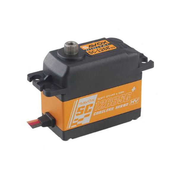 Savox SC1268SGP Digital Servo Coreless Motor with Soft Start High Voltage Çelik Dişli Savox SC1268SGP Digital Servo Coreless Motor with Soft Start High Voltage Çelik Dişli