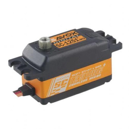 Savox SV1251MGP Digital Servo Coreless Motor High Voltage Metal Dişli - Thumbnail