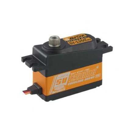 Savox SV1255MGP Digital Servo Coreless Motor with Soft Start High Voltage Metal Dişli - Thumbnail