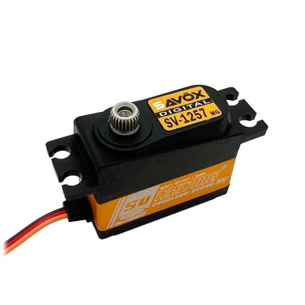 Savox SV1257MGP Digital Servo Coreless Motor High Voltage Metal Dişli - Thumbnail