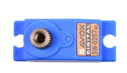 Savox SW0267MGP Micro Digital Servo DC Motor With Soft Start High Torque Su Geçirmez Metal Dişli - Thumbnail