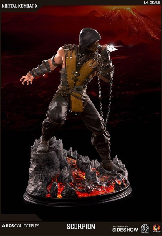 Scorpion Quarter Scale Statue