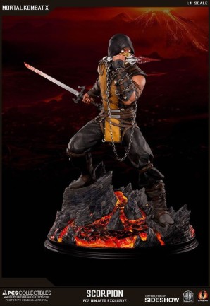 Scorpion Quarter Scale Statue - Thumbnail