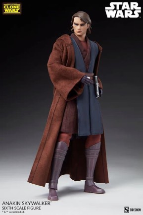 Sideshow Collectibles Anakin Skywalker The Clone Wars Sixth Scale Figure - 100462 - Thumbnail