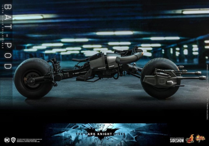 Hot Toys Bat-Pod Sixth Scale Figure Accessory 907423 / DC Comics / The Dark Knight Rises