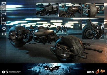 Hot Toys Bat-Pod Sixth Scale Figure Accessory 907423 / DC Comics / The Dark Knight Rises - Thumbnail